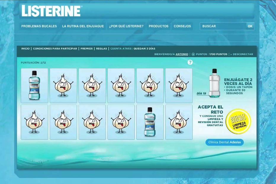 Inbound Marketing Ejemplos: Listerine