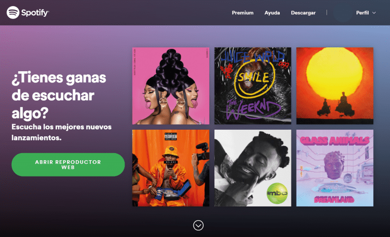 Inbound Marketing Ejemplos: Spotify