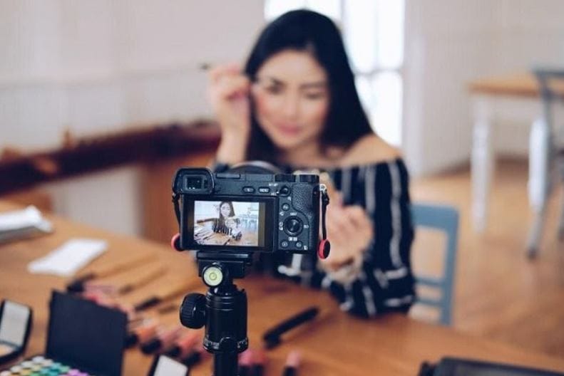 microinfluencer generando contenido