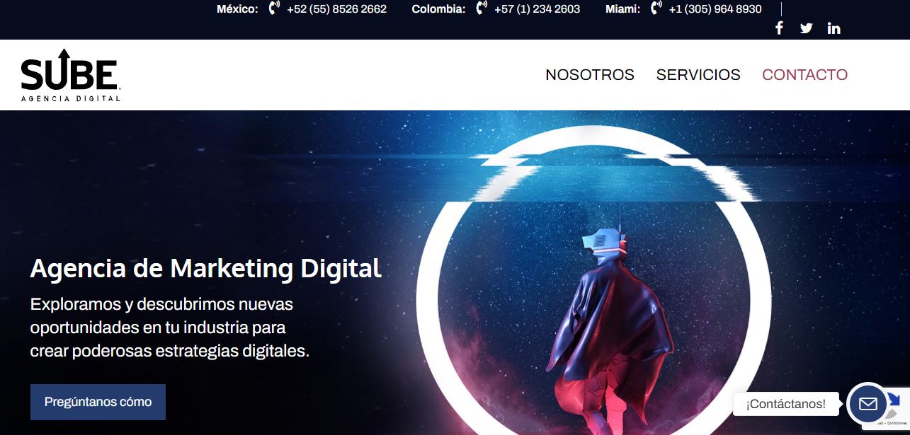 Sube Agencia Inbound Marketing Colombia