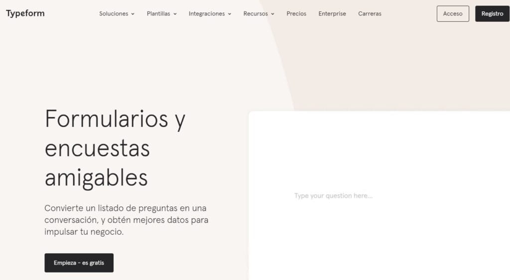 formulario clientes marketing